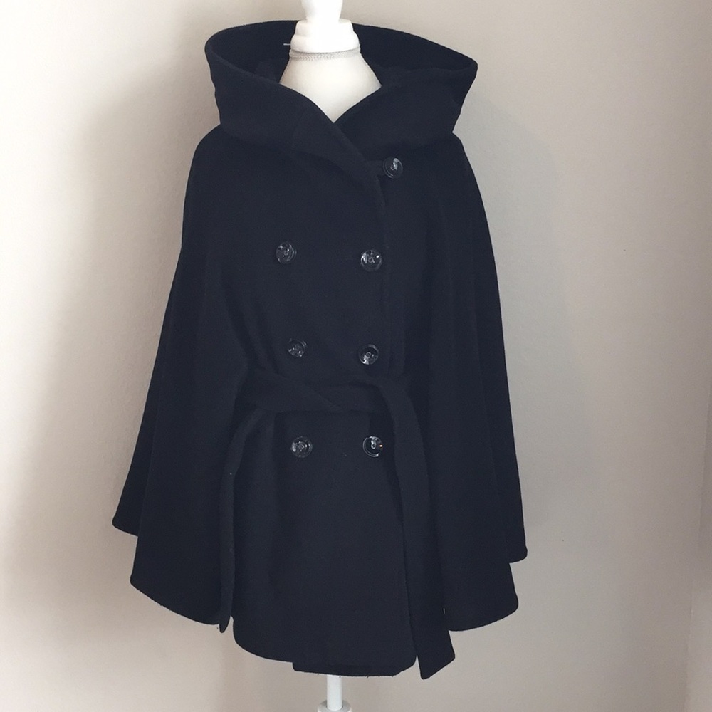 Calvin Klein Black Cape